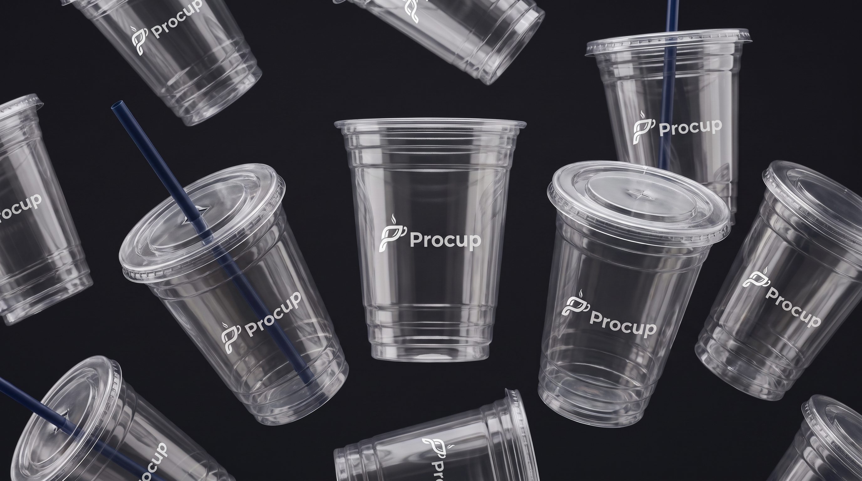 Plastik bardak üretimi - 250cc'den 700cc'ye baskılı plastik bardak, takeaway cup, logolu plastik bardak üreticisi Procup Bursa